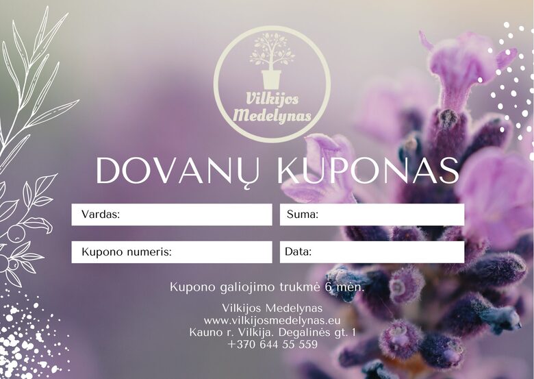 Dovanų kuponas