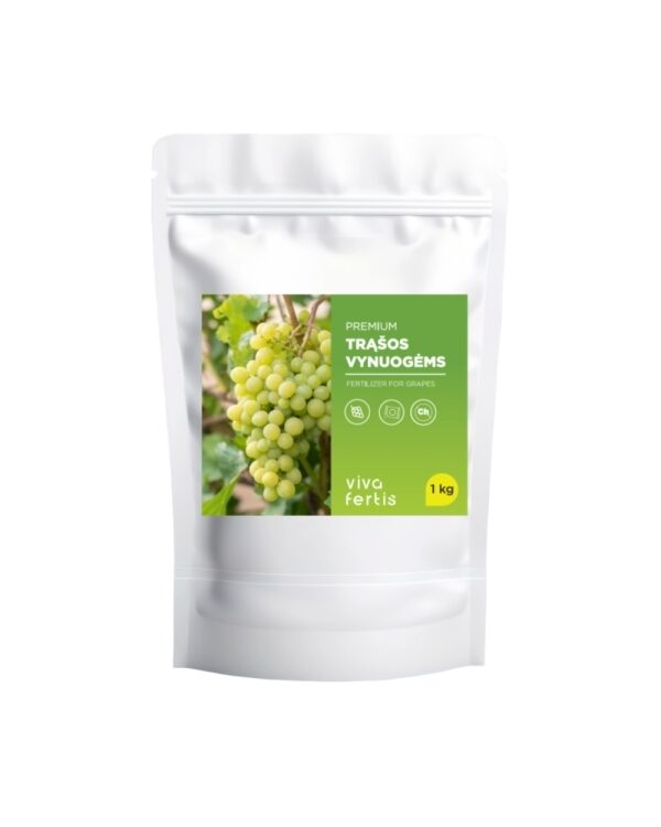 GRANULIUOTOS TRĄŠOS VYNUOGĖMS, 1KG
