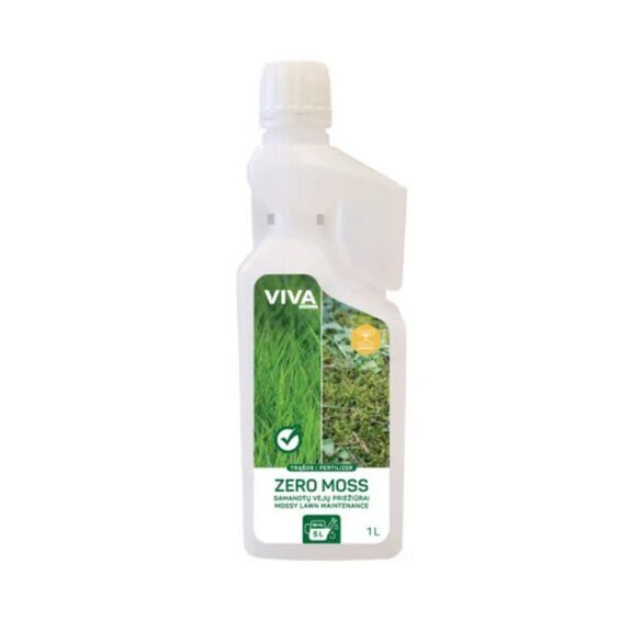 VIVA Fertilis Samanotų vejų trąša ZERO MOSS 1 L