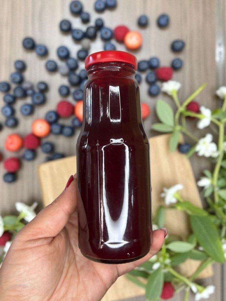 Naturalus gervuogių sirupas 100 ml