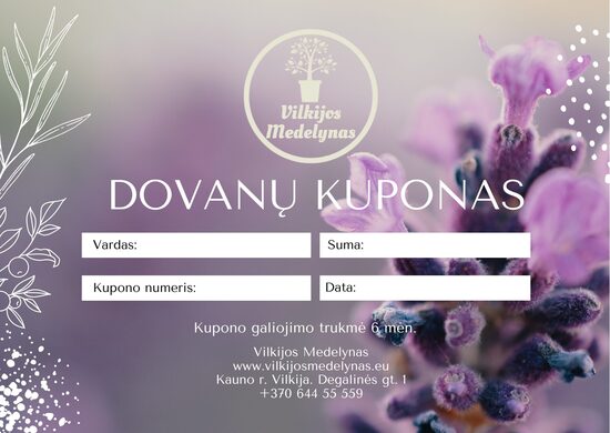 Dovanų kuponas
