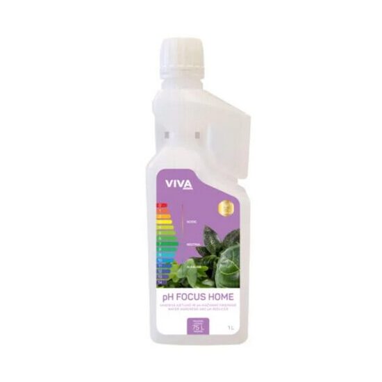 Vandens kietumo ir pH mažinimo priemonė pH FOCUS HOME 1 L