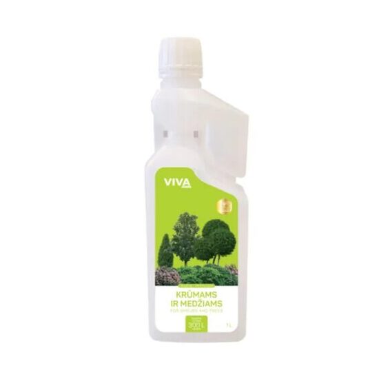 VIVA Fertilis Premium trąšos krūmams ir medžiams, 1 l